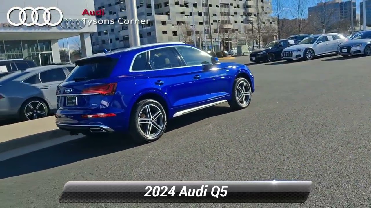 Certified 2024 Audi Q5 Premium Plus 55 TFSI e S line quattro S tronic, Vienna, VA UA28514