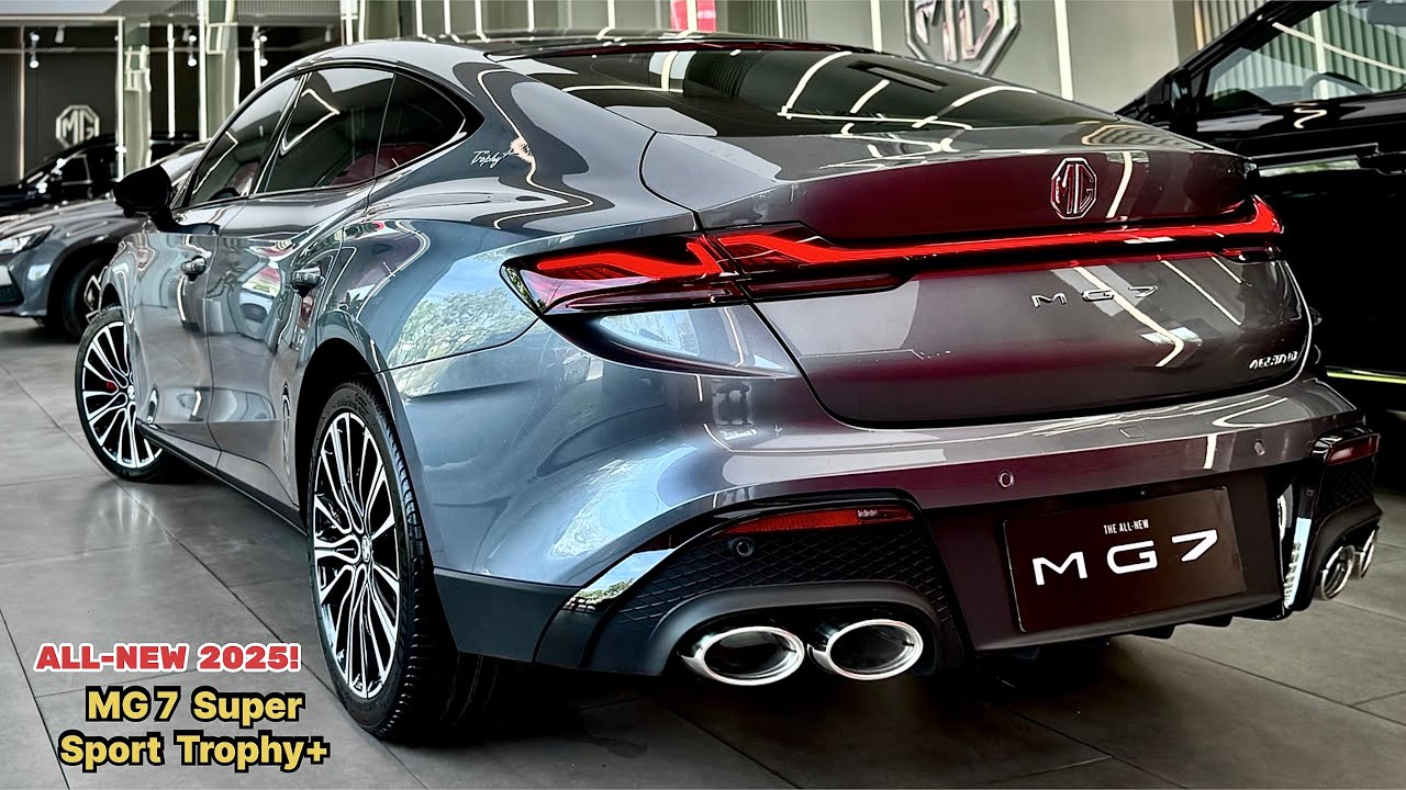 All-New 2025! Premium MG7 Super Sport : Full-Options, Comfort Luxury Interior and Exterior Show