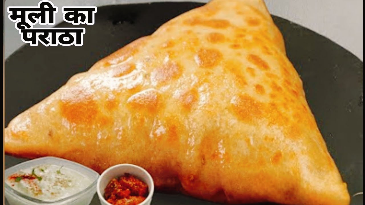 मुली भरे पराठे ऐसे बनाएं फुले फुले खस्ता बेलने में न कटे न फटे | easy roll mooli paratha breakfast 🥞