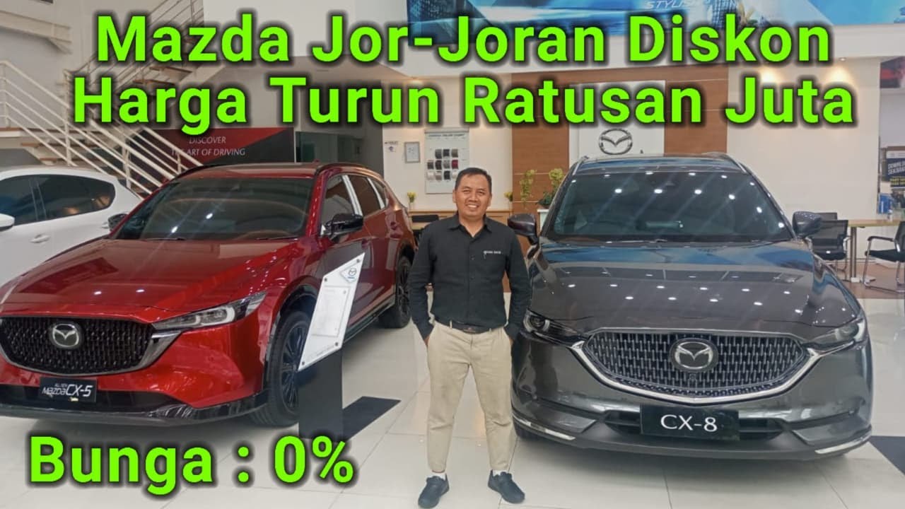 MAZDA CX 3 2026. DISKON RATUSAN JUTA. Promo MAZDA CX 3 dan MAZDA CX 5. BUNGA 0%