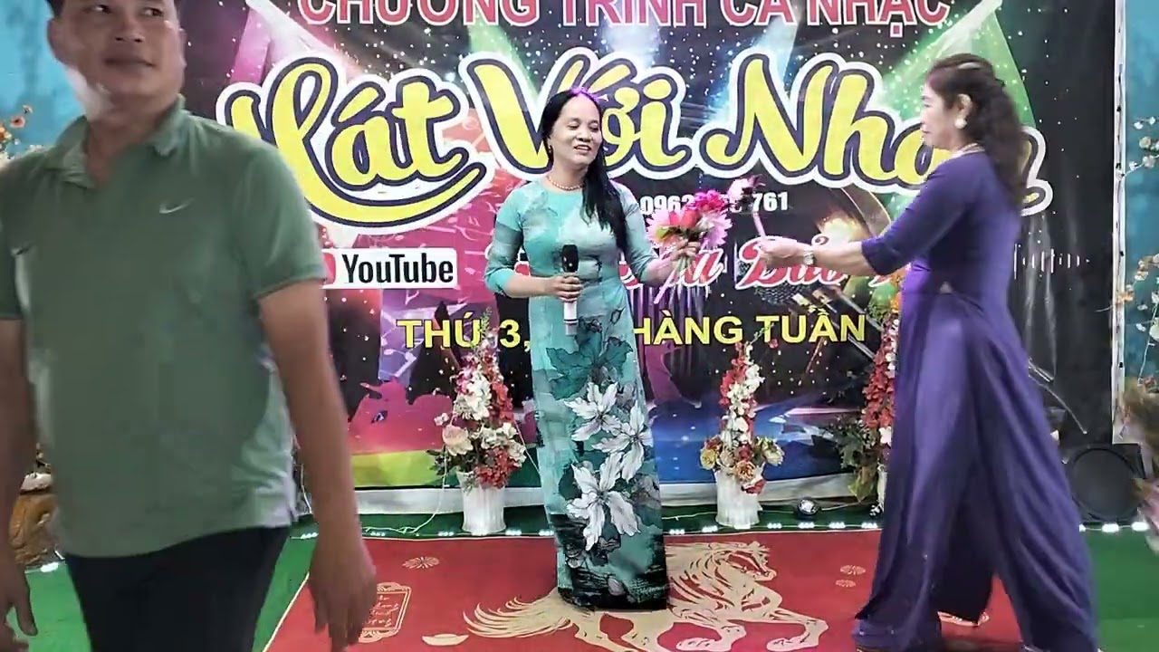 Non nước hữu tình st thanh sơn trình bày,,, chị Trong hát với nhau tại Trà sữa bảo bối phạm kiệt 