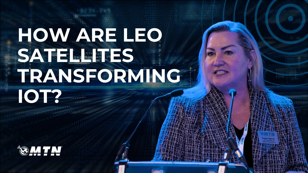 How are LEO Satellites Transforming IoT? MTN Discusses at @TechEx_Event London 🛰️