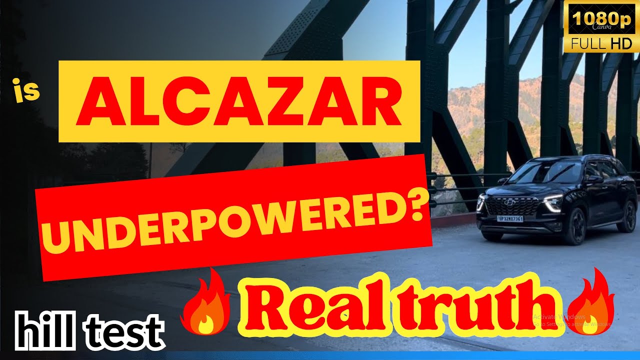 Is Alcazar underpowered? Hill test in Nainital | Car review