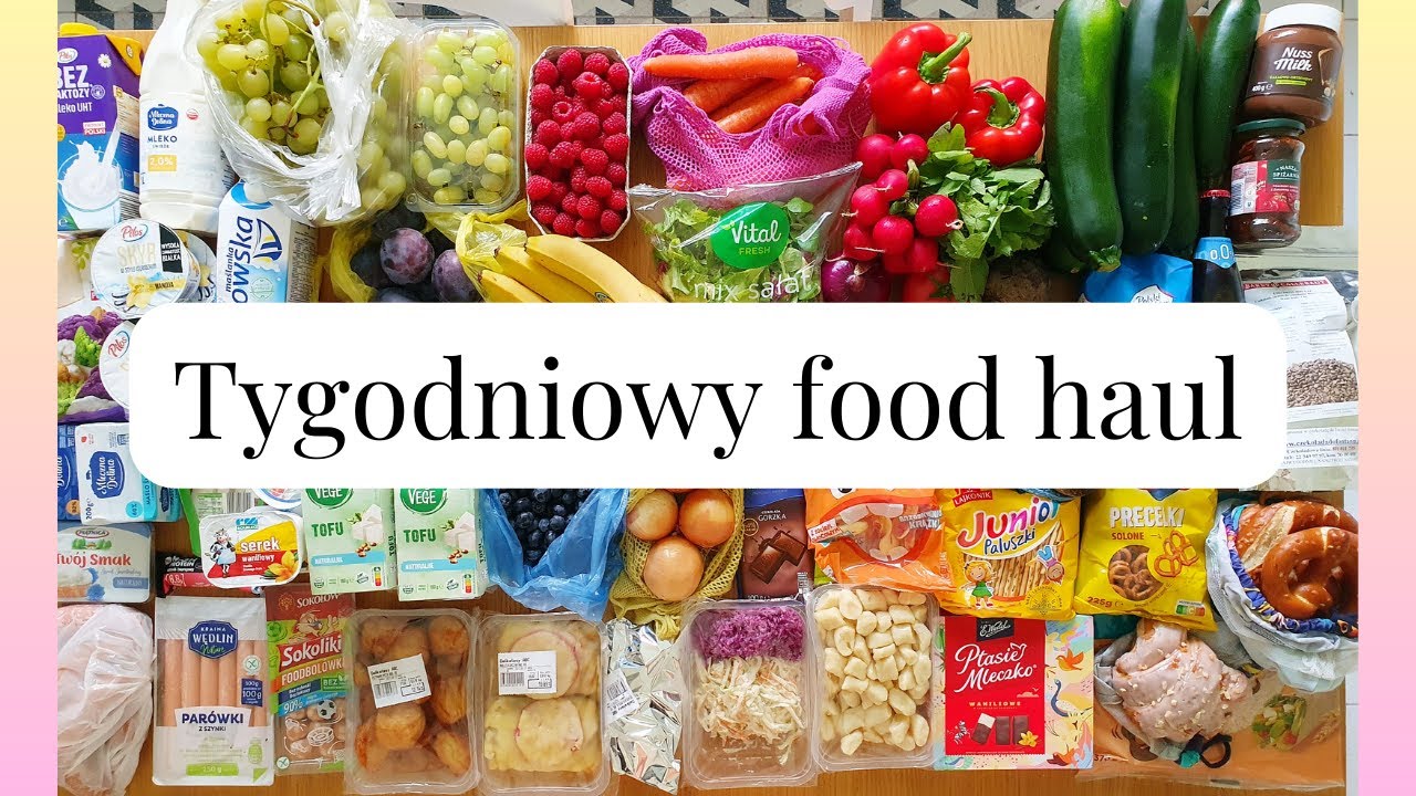 Haul na lenia | mój meal plan się posypał! | zakupy spożywcze na cały tydzień