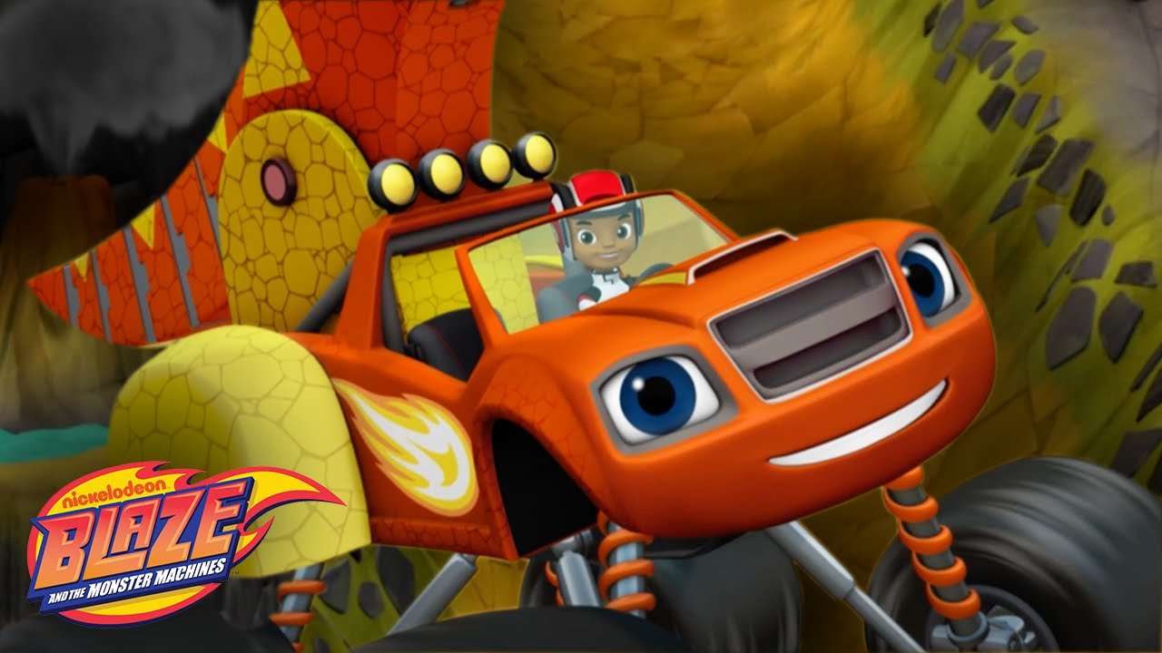 Blaze Transforms into a Tyrannosaurus Monster Machine! 🦖 | Blaze and the Monster Machines