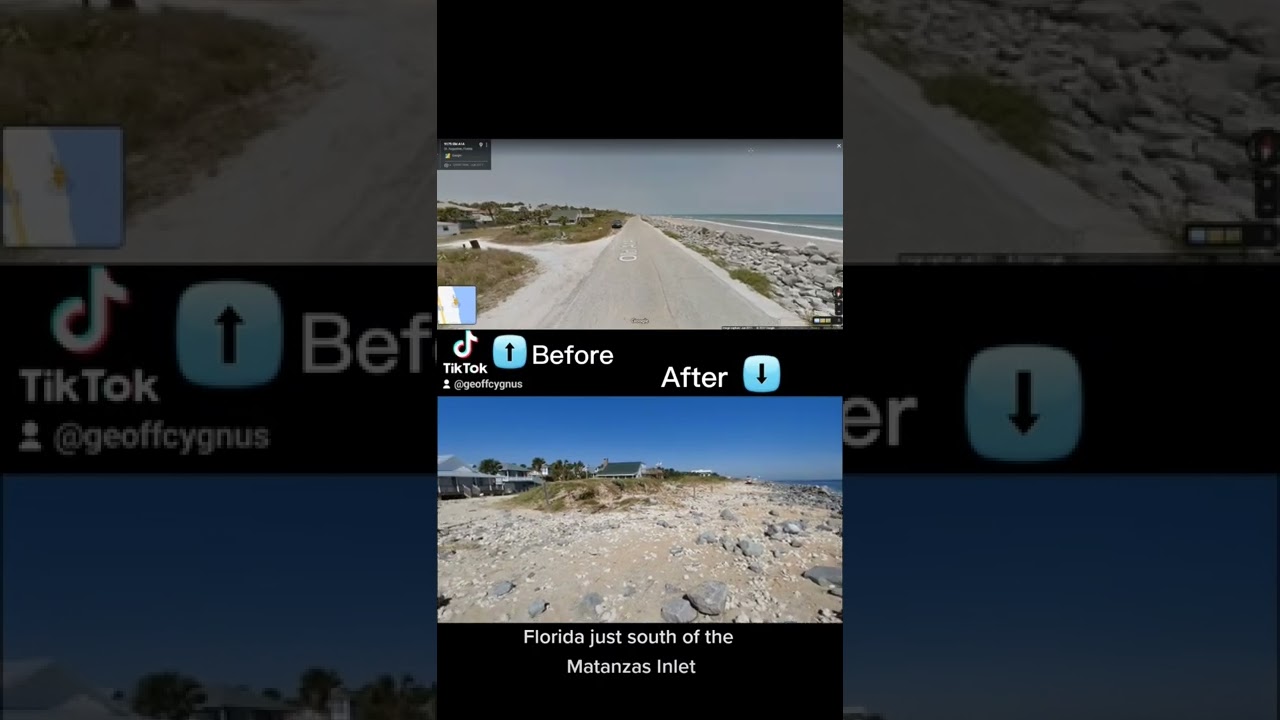 total devastation before & after 😔 #beforeandafter #hurricane #naturephotos #naturepic #beautiful
