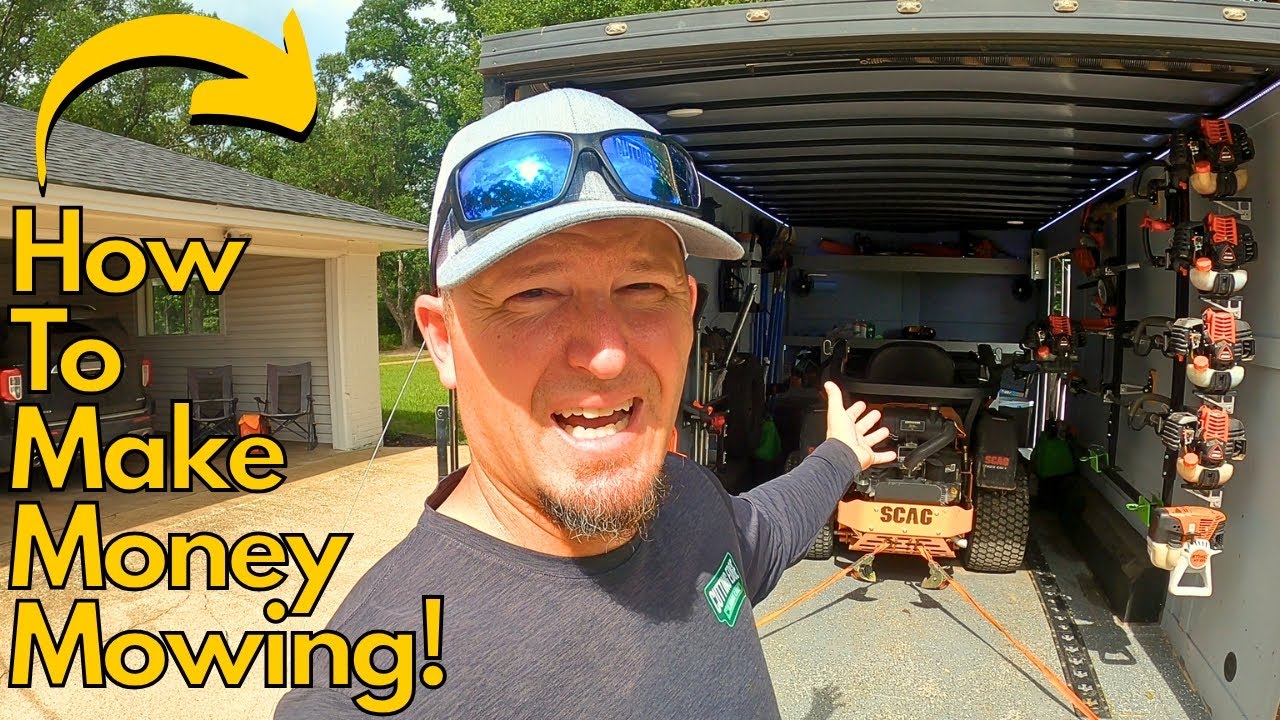 Want To Start A Lawn Care Business? Here's How To Make Money Doing It!