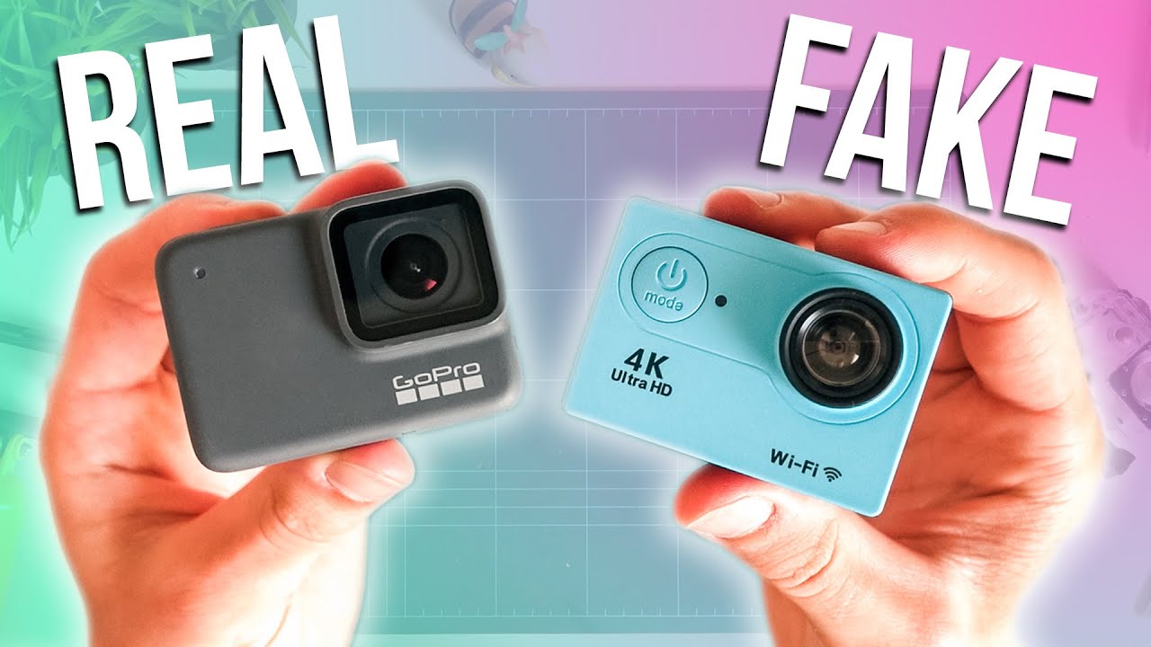 GoPro Hero 7 Silver  vs. Cheap Fake GoPro - How Bad Is a Cheap Fake GoPro?!