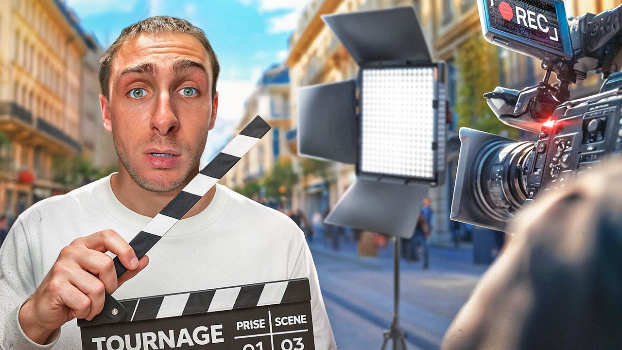 J'ai FILMÉ un TOURNAGE de A à Z... (je dévoile tout)