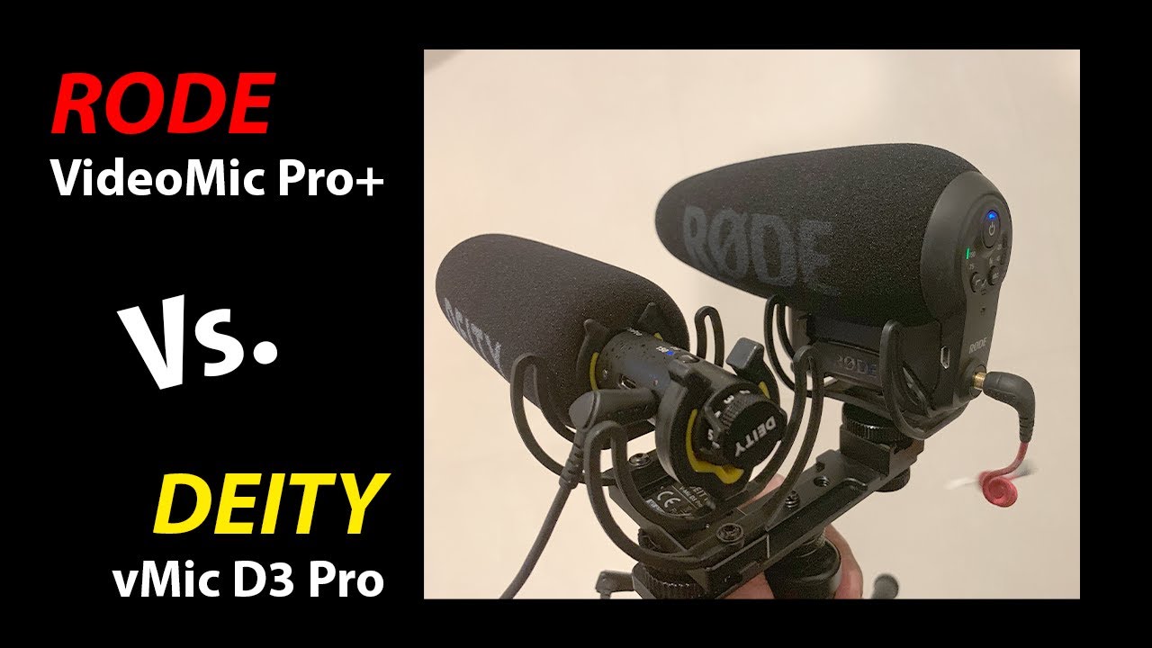Hector Reviews: Deity vMic D3 Pro vs. Rode VideoMic Pro+