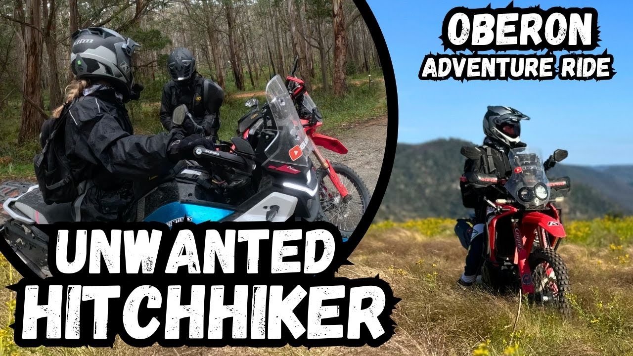 UNWANTED HITCHHIKER... Adventure Ride To Oberon Part 1