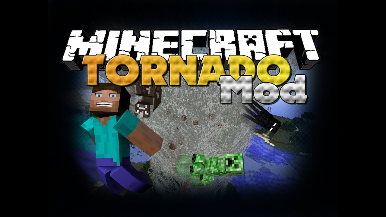 Minecraft Mod - Tornado Mod - New Items and Weather (Destroy Kings Landing)