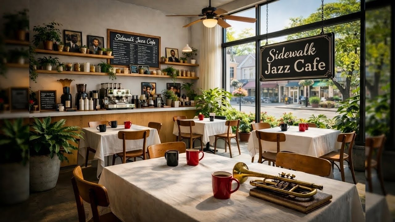 Daytime Jazz for a Calm Mind — Gentle Morning Café Vibes
