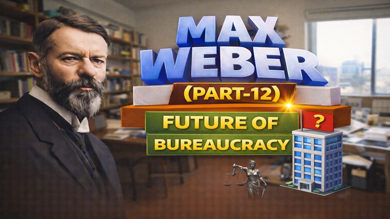53-Max Weber (Part-12):Future of Bureaucracy