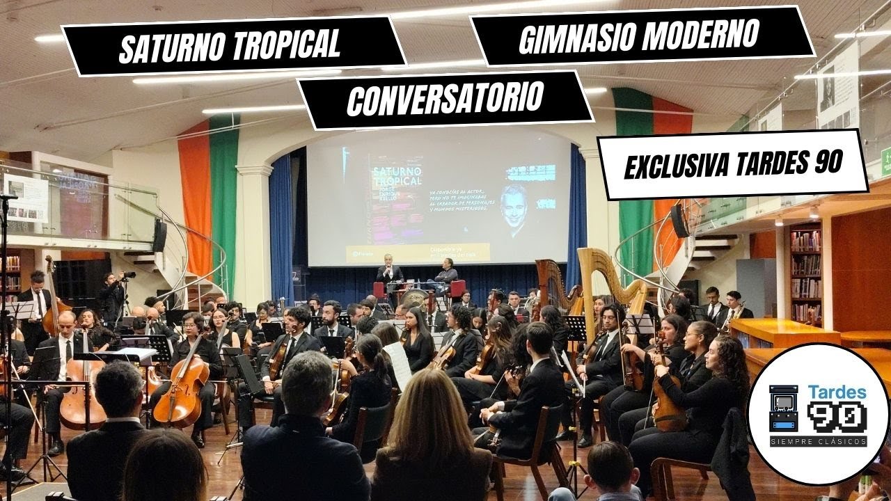 JORGE ENRIQUE ABELLO (CONVERSATORIO SATURNO TROPICAL) GIMNASIO MODERNO, BOGOTÁ - COLOMBIA