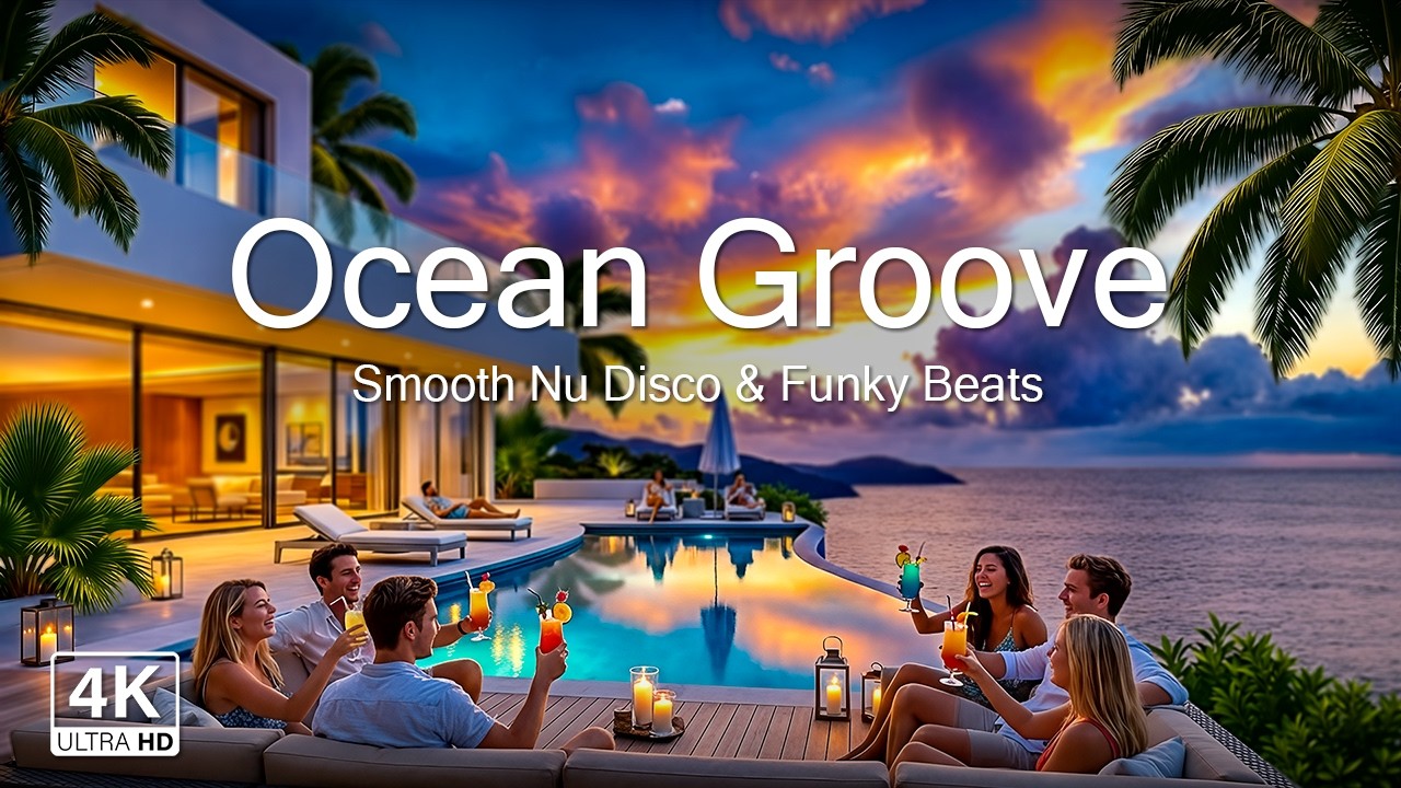 Calm Nu Disco & Funk Mix • Sunset Love Groove
