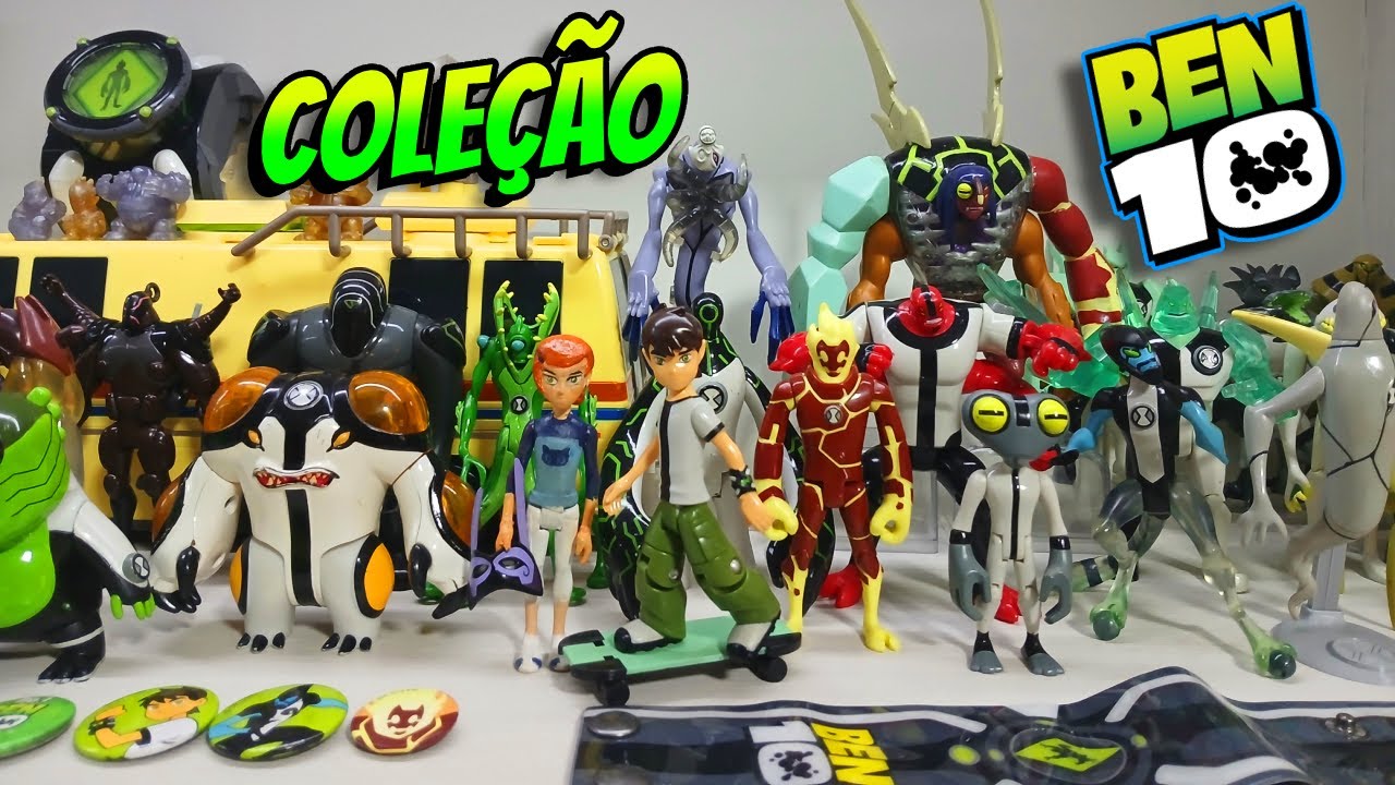 MINHA COLEÇÃO de BONECOS do BEN 10 ATUALIZADA!! (Maio 2025)