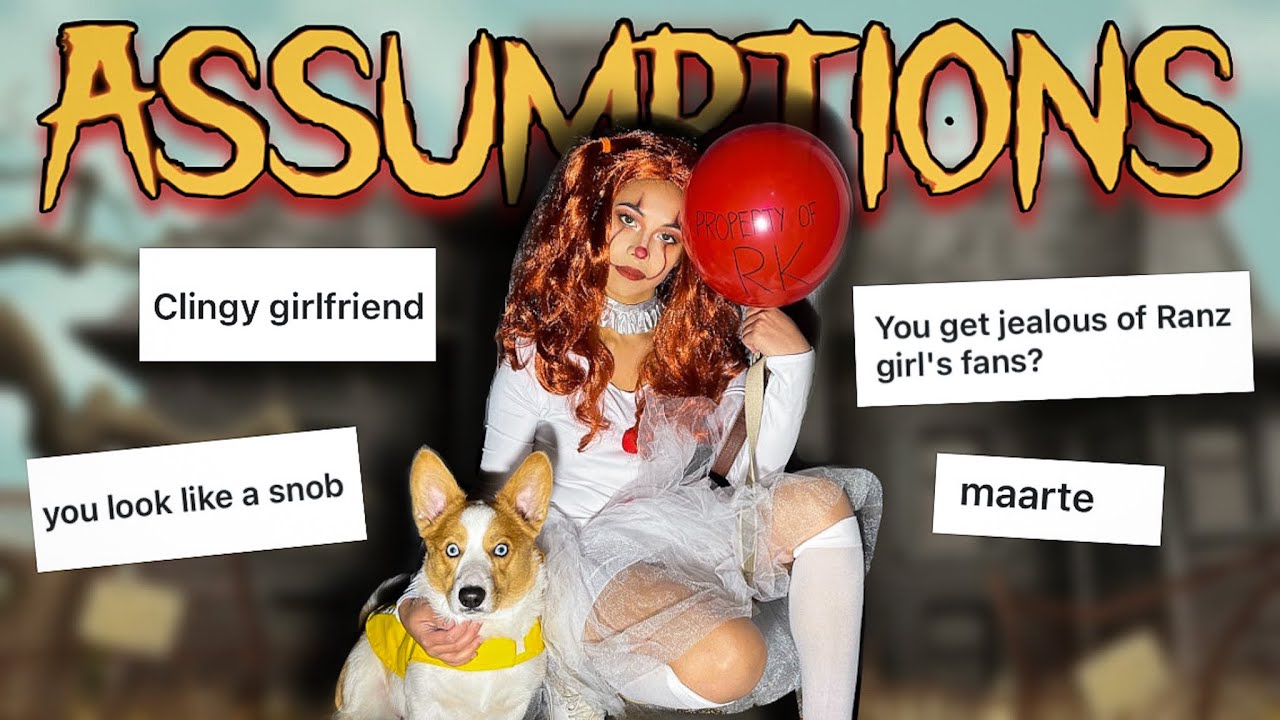 Reading ASSUMPTIONS About Me!! (get ready with me for Halloween)