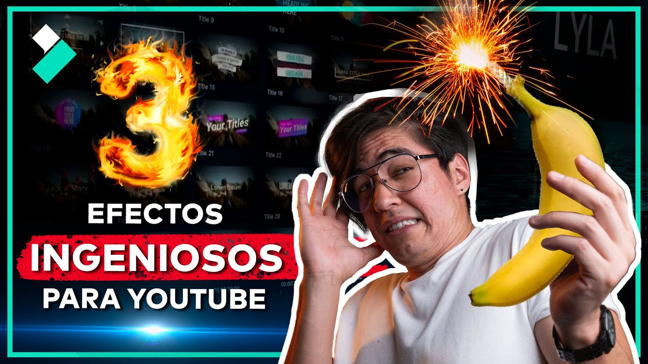3 Efectos de YouTubers ICÓNICOS - Cómo hacer Videos para YouTube