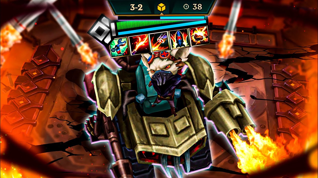 I HIT RUMBLE ON STAGE 3 and got his SECRET UPGRADE! | Teamfight Tactics Set 13