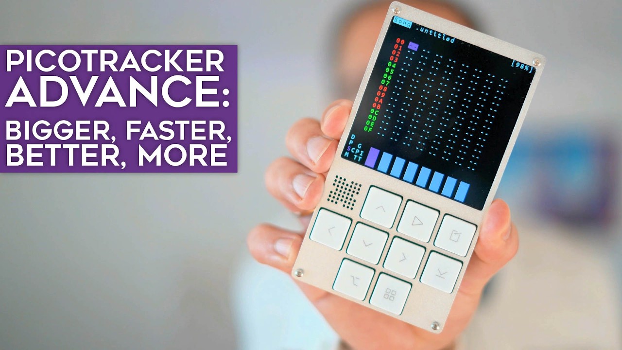 Picotracker Advance review: Bigger, better, faster, more! - MIDI and sample sequencer/tracker