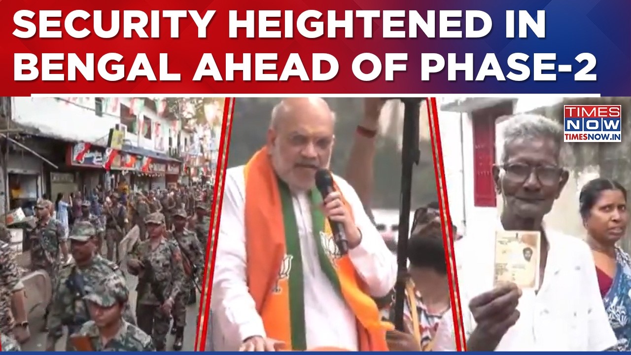 Amit Shah's Big Assurance To Bengal Voters As EC Deploys Heavy Security Ahead Of Phase-2 Polls