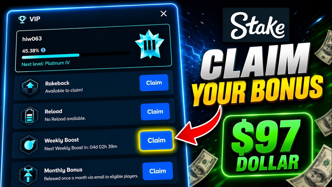 Process to Claim Stake Bonus....