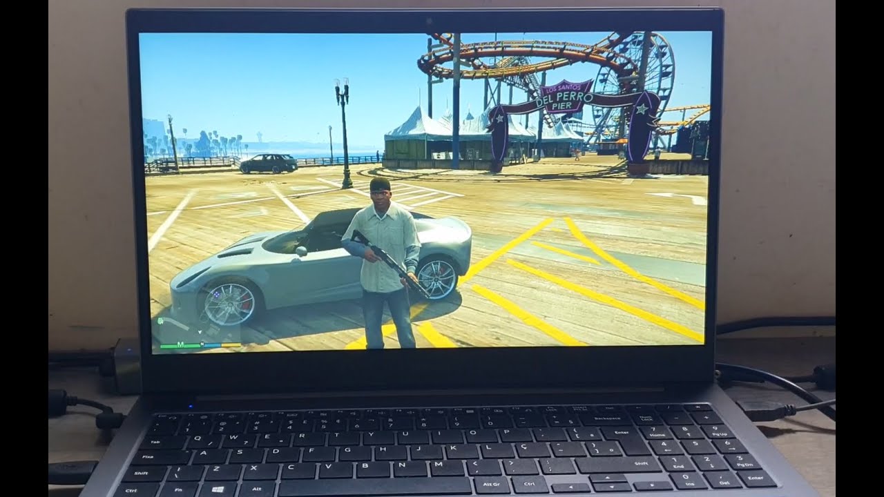 Roda GTA5 no Notebook Samsung cinza chumbo ? - MODELO NP550XDA-KF2BR