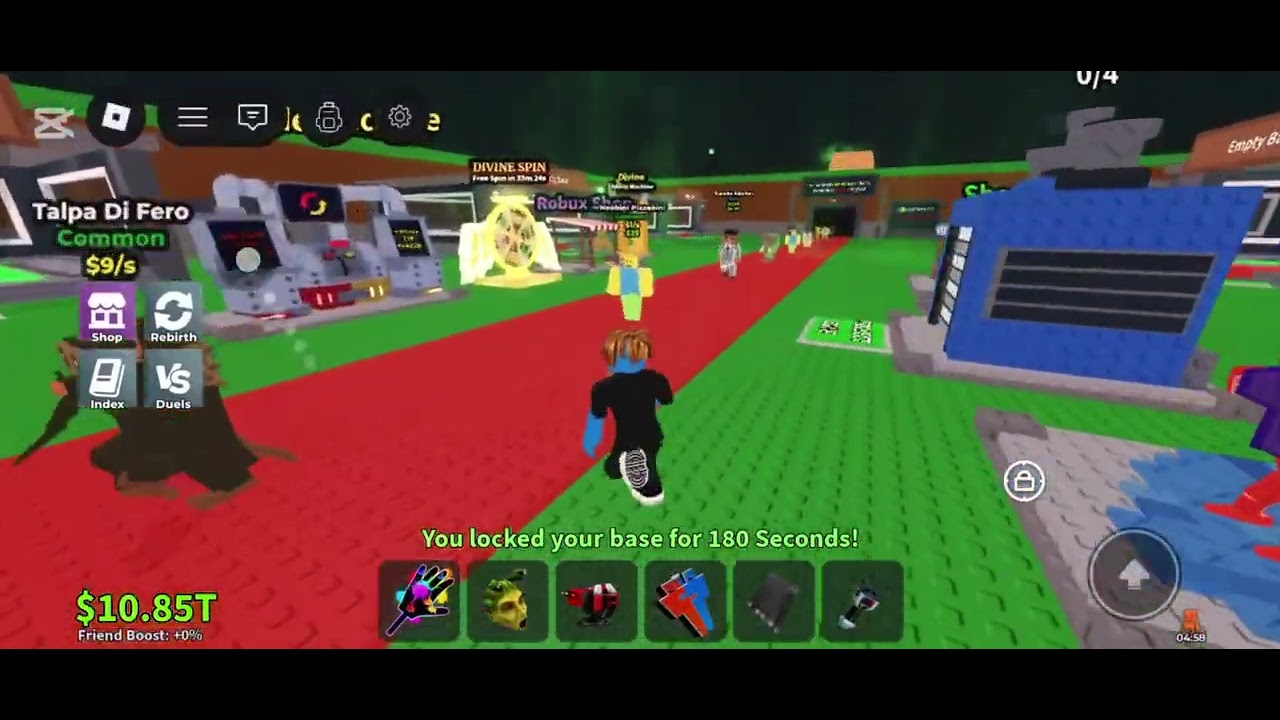 i got la grande in spawn in private server