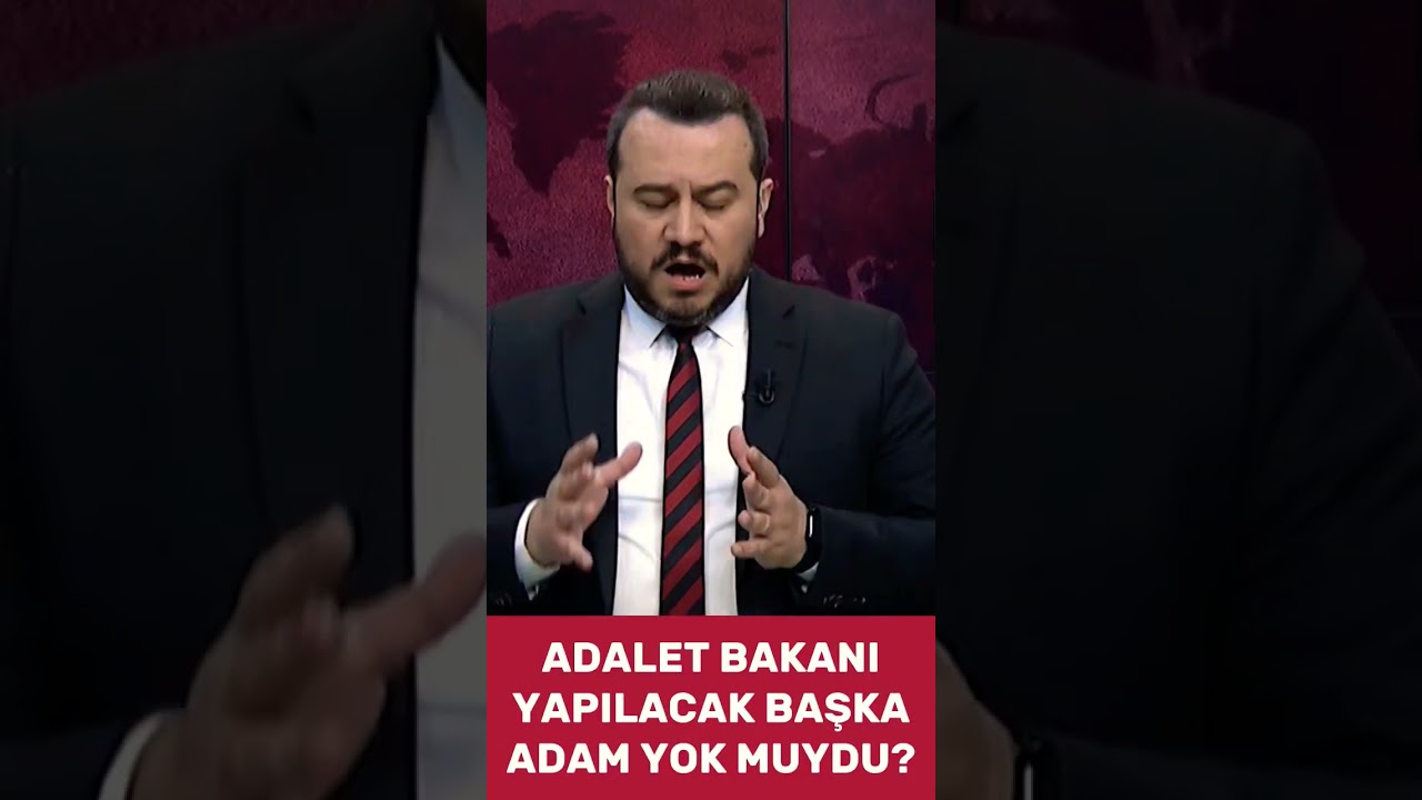 Akın G&uuml;rlek neden Adalet Bakanı yapılmış olabilir? #muhammedacar #politika #akıng&uuml;rlek