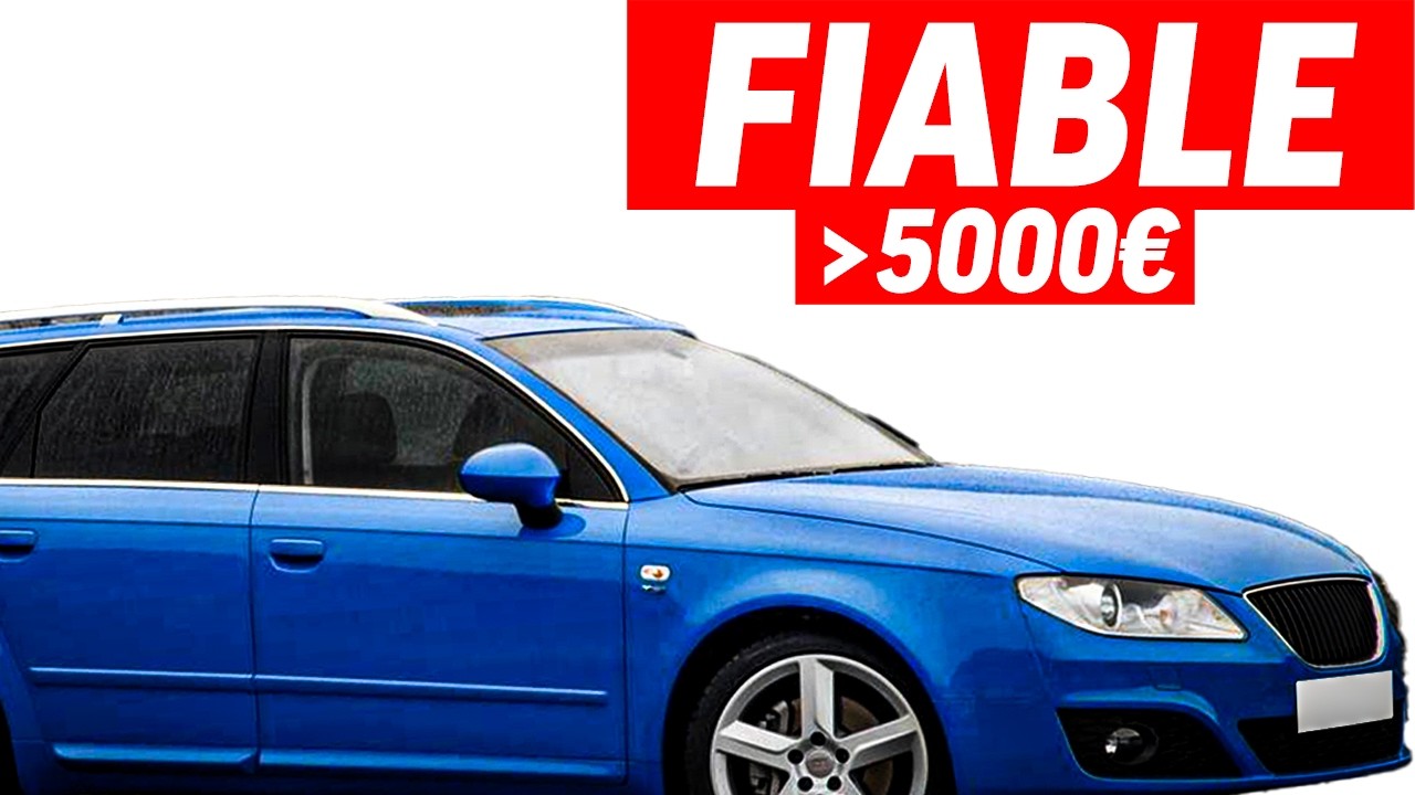 8 Voitures d'Occasion Fiables & Fun à Moins de 5000€