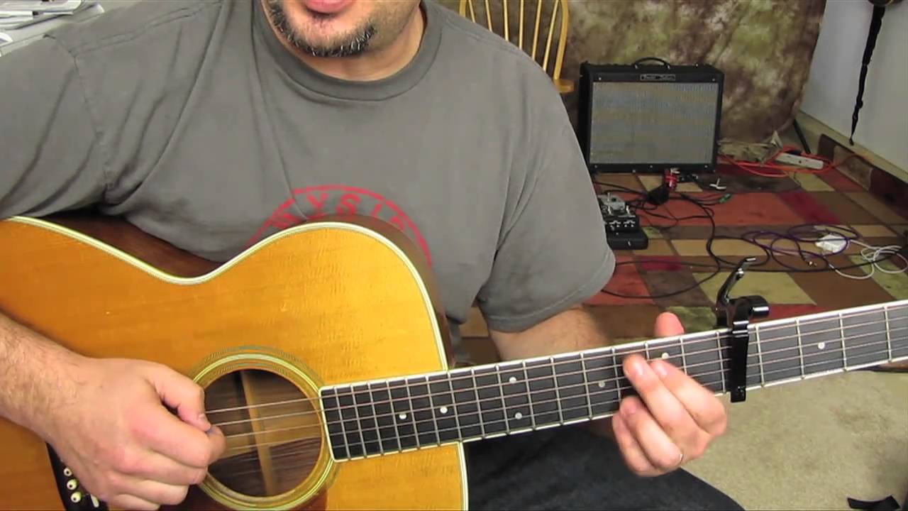 Mumford and Sons - Little Lion Man - How to Play on Acoustic Guitar - Lesson Tutorial