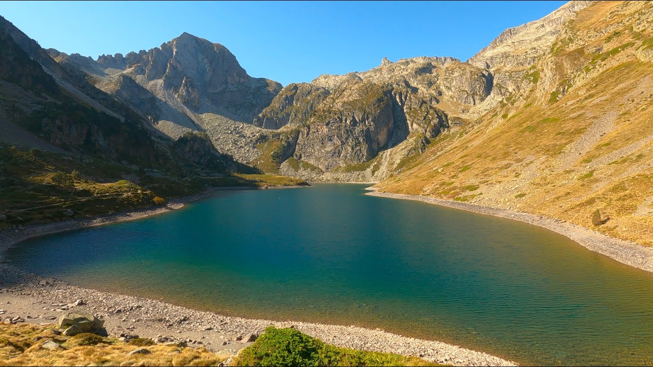 Lac d'Ilhéou et Tuc Arrouy 2405m en 4K