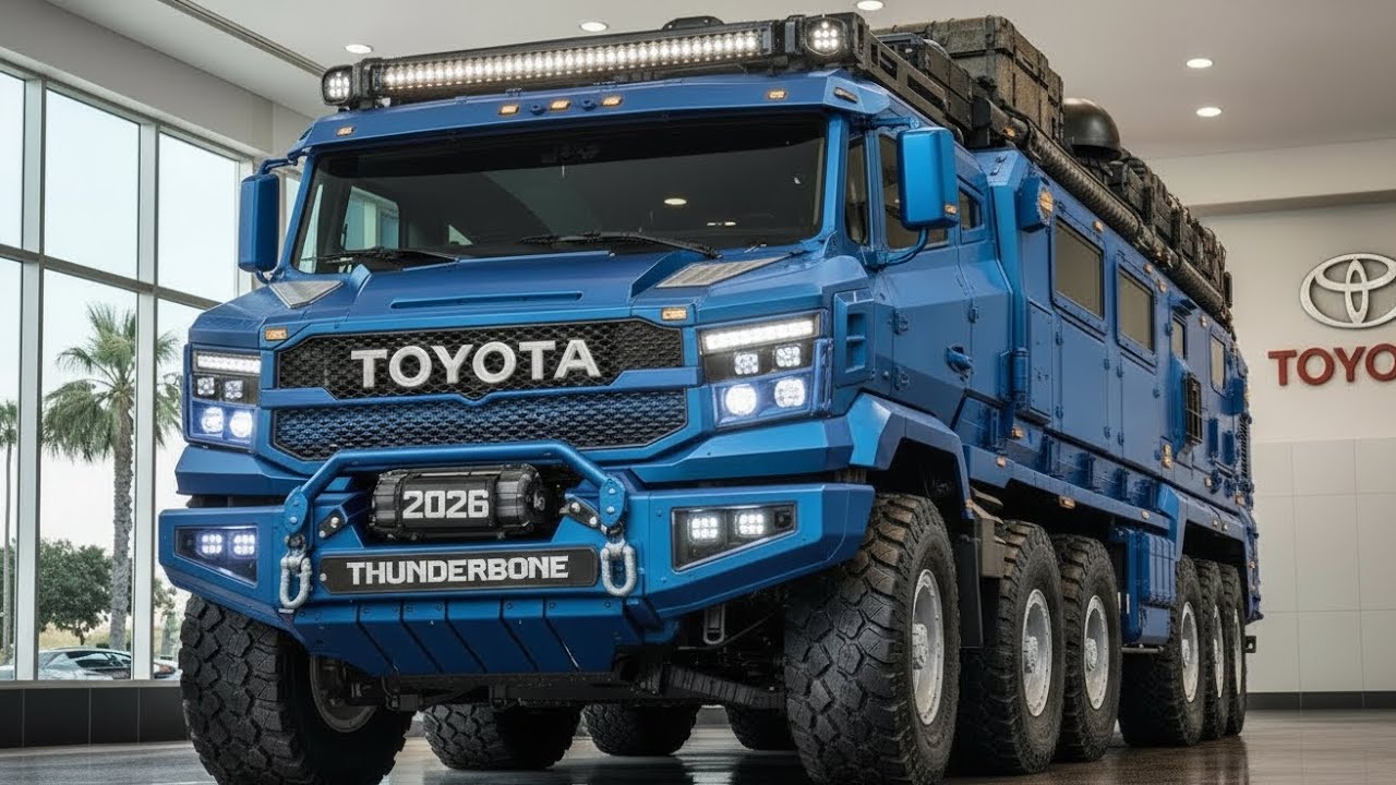 Inside the 2026 Toyota Thunderbird Motorhome – Toyota’s Most Insane RV Yet!”