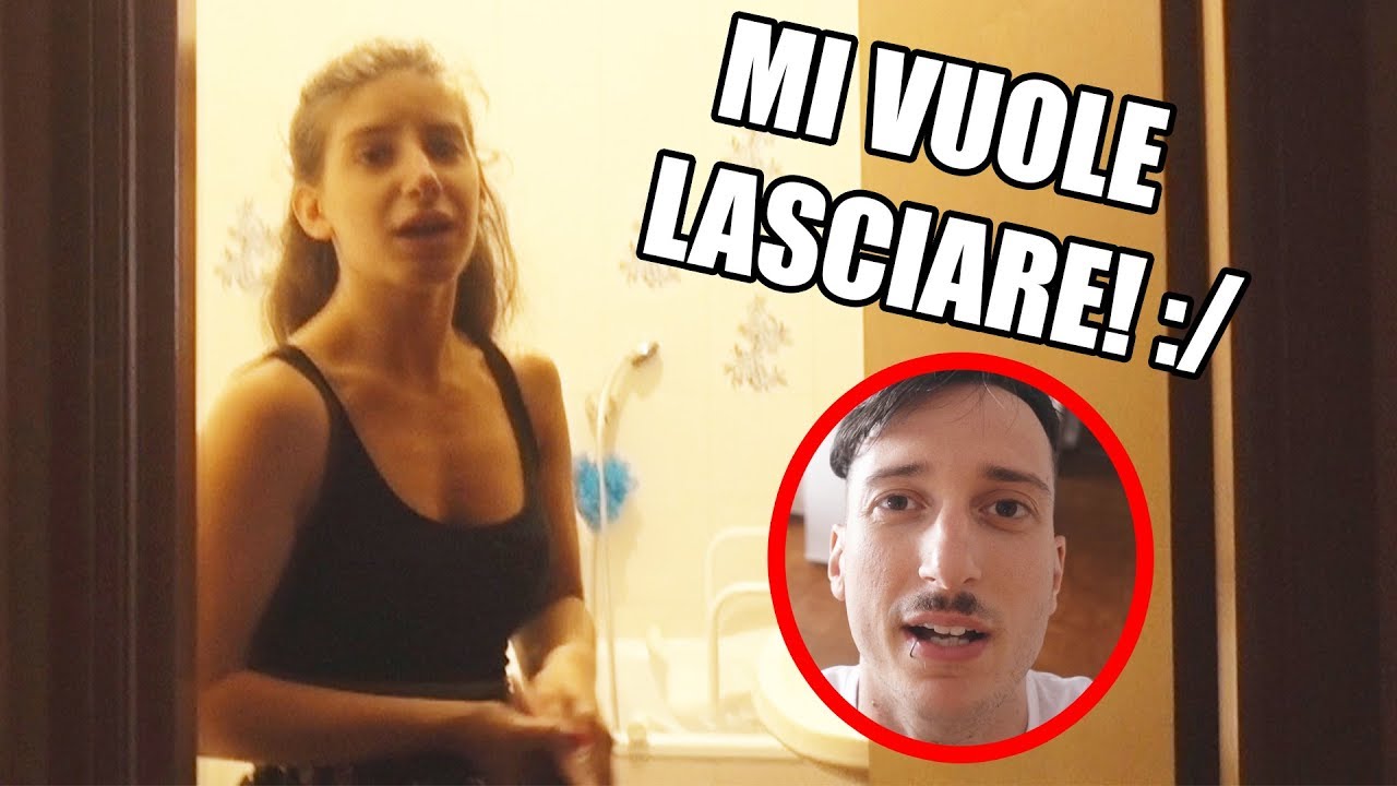 MI VUOLE LASCIARE PER I BAFFI... scherzo alla mia ragazza (si è arrabbiata tantissimo)