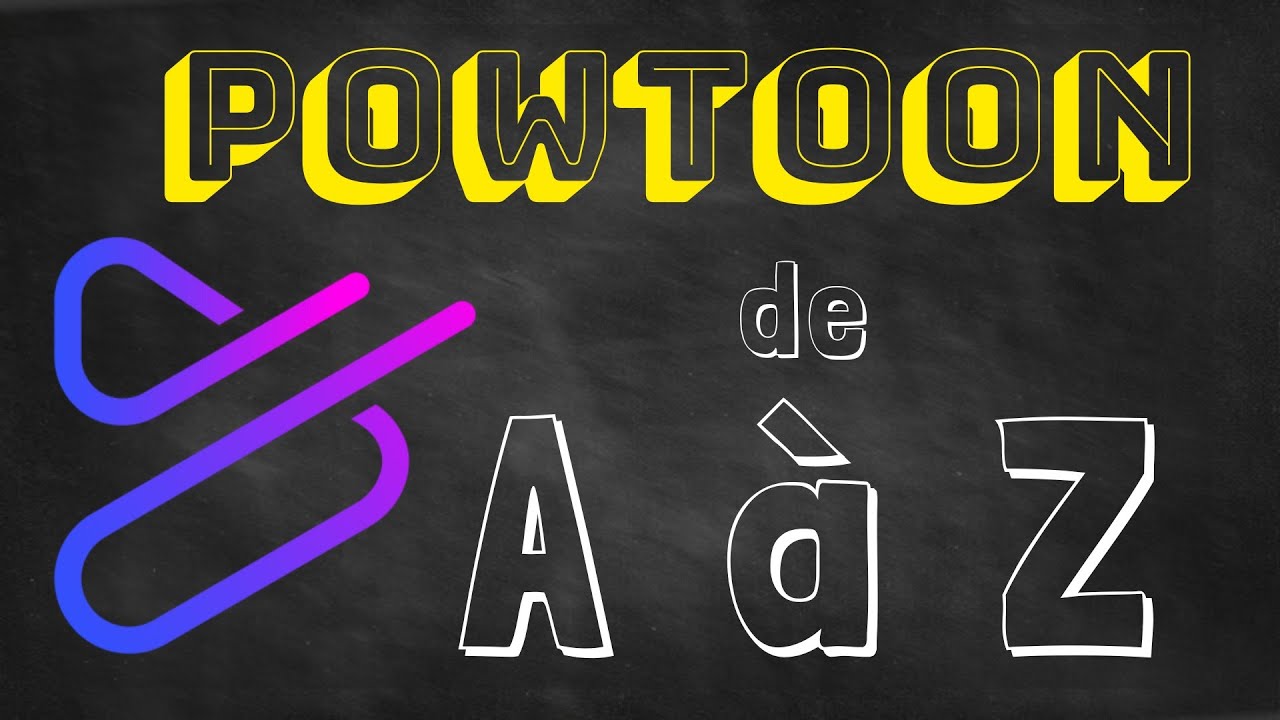 Tutoriel Powtoon en français  (Powtoon tutorial in French) - Créez des vidéos avec Powtoon de A à Z