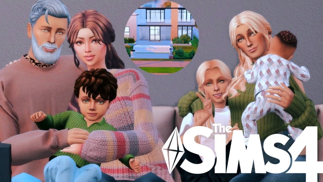 Cozy Sims 4 Build + Legacy Family Gameplay 🌿☕