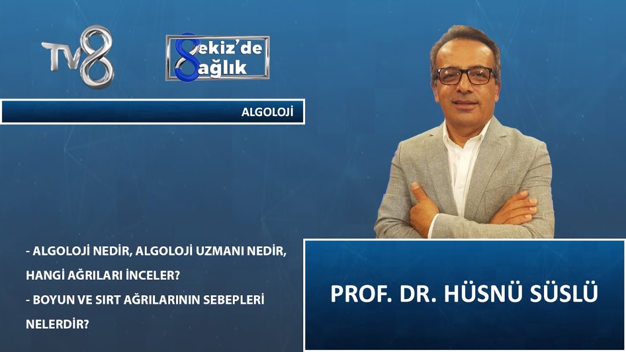 Algoloji Nedir ? | Prof. Dr. Hüsnü Süslü | 8'de Sağlık