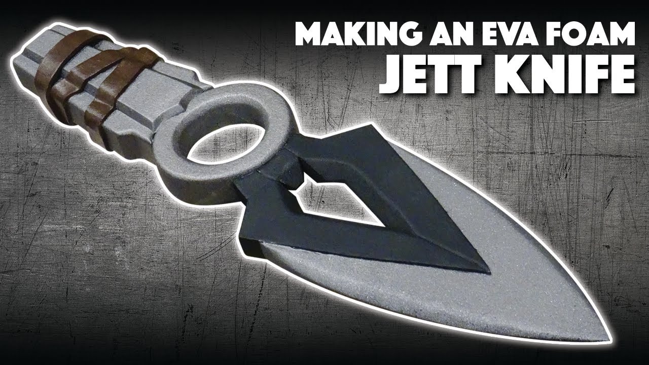 Making An EVA Foam Jett Knife
