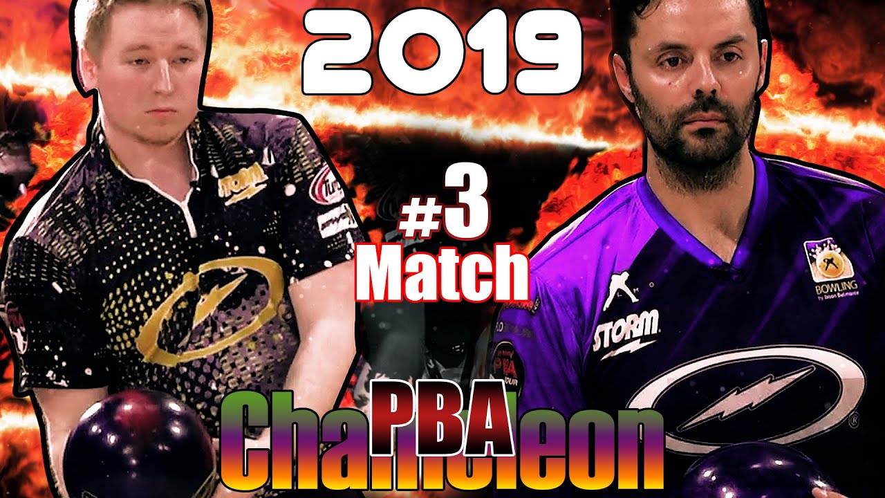 Боулинг 2019 года — PBA Bowling Chameleon №3 Эй Джей Чепмен против Джейсона Бельмонте
