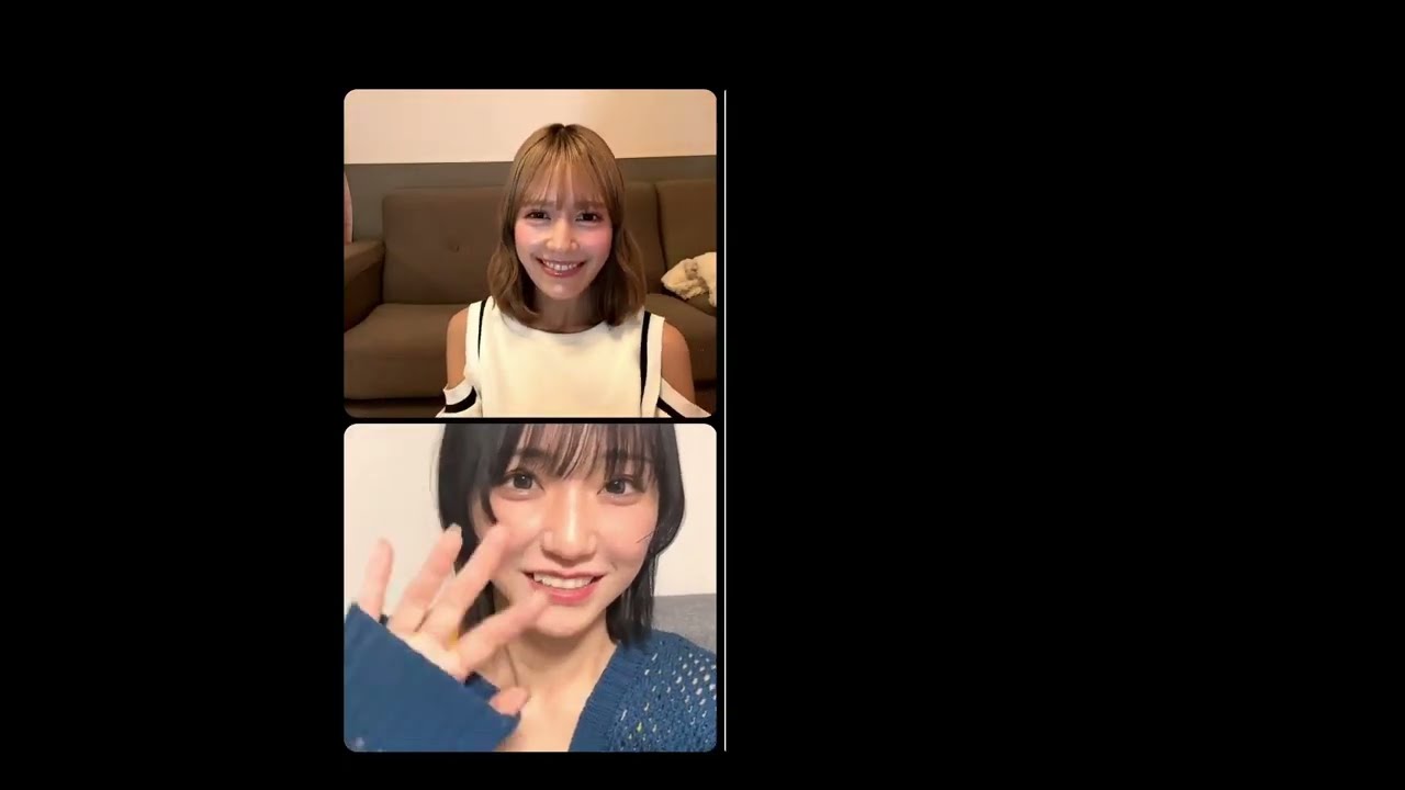 【神コラボ配信】インスタライブ イコラブ　諸橋沙夏ちゃん＆野口衣織ちゃん