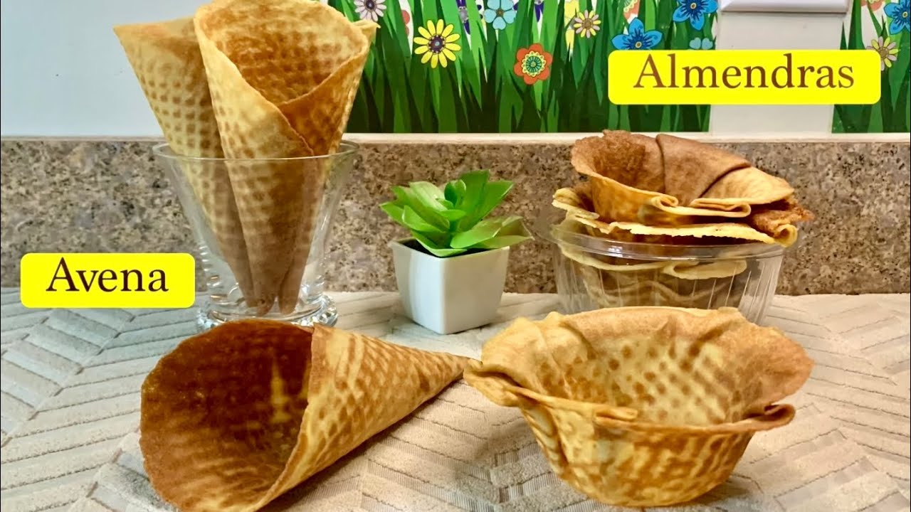 May Y La Receta En Sarten De Conos Sin Azúcar Sin Gluten Y Con Maquina Keto #cocinasabrosoconmay
