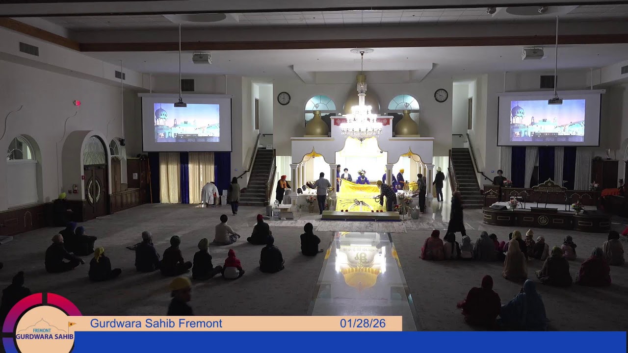 Gurdwara Sahib Fremont Evening Diwan 2026-01-28