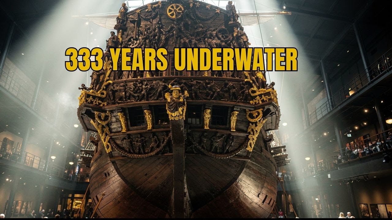 Sank in 20 Mins... Why is it STILL PERFECT 333 Years Later ?  Stockholm Vasa Museum MUST SEE