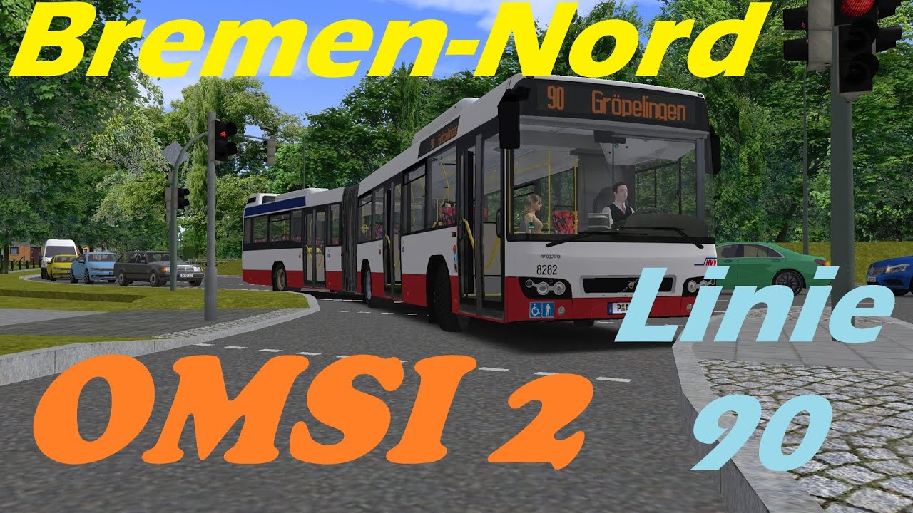 Mit viel Verspätung im Volvo durch Bremen-Nord | OMSI 2