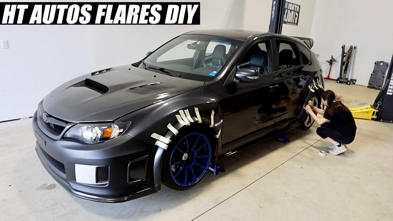 Subaru WRX STI HT Autos Fender Flare Install