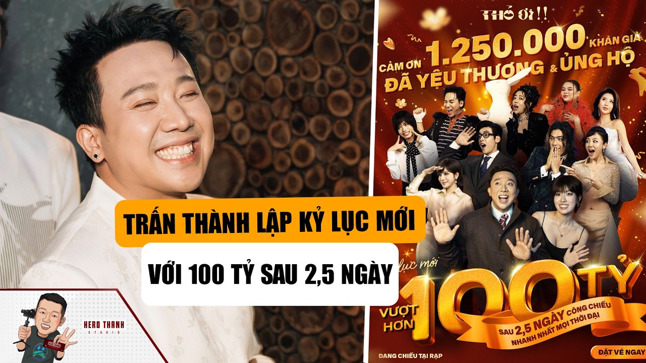 Phim Thỏ Ơi Của Trấn Thành Chính Thức Đạt 100 Tỷ Doanh Thu: Liệu Có Phá Kỷ Lục Phim Mưa Đỏ