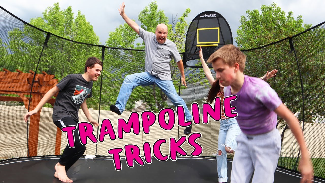 Trampoline Tricks!