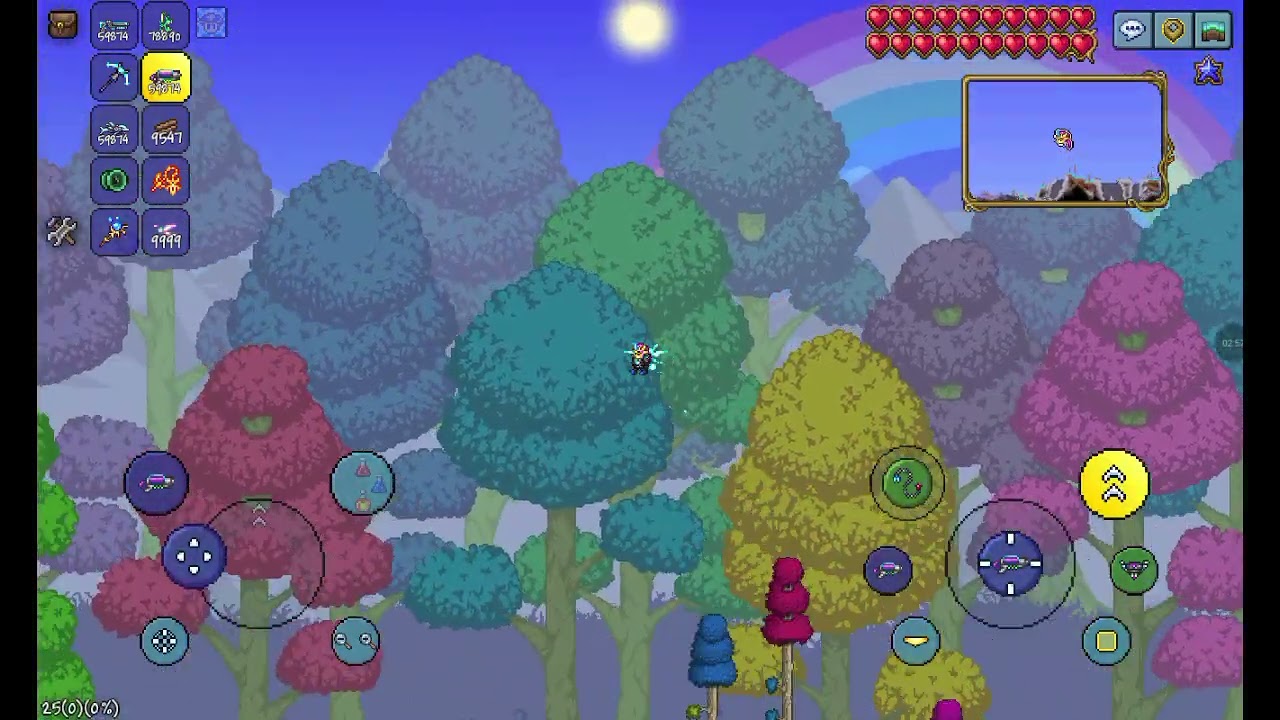 Xenopopper vs duke fishron (nearly almost died in the game.), Terraria 1.4.5