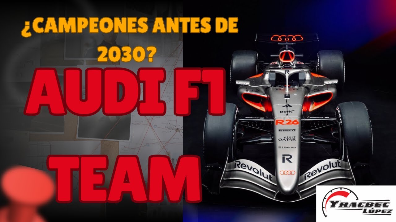 Presentación AUDI y ACTUALIDAD F1 con Yhacbec